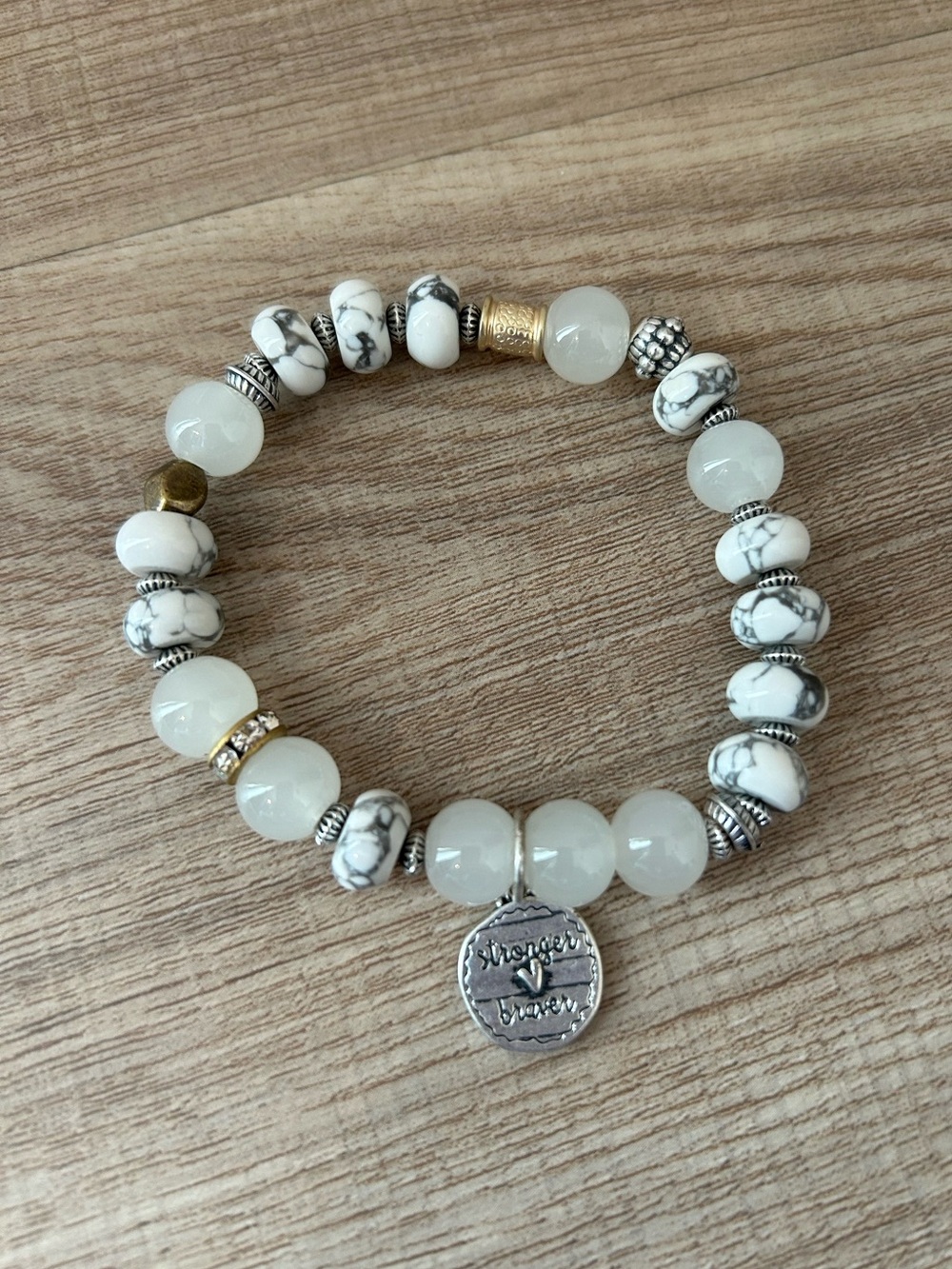 Stronger Braver Bracelet
